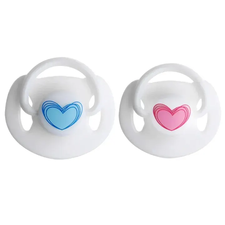 Reborn Dolls Magnetic Pacifier 2 Piece Set Safest Reborn Baby Doll Accessories