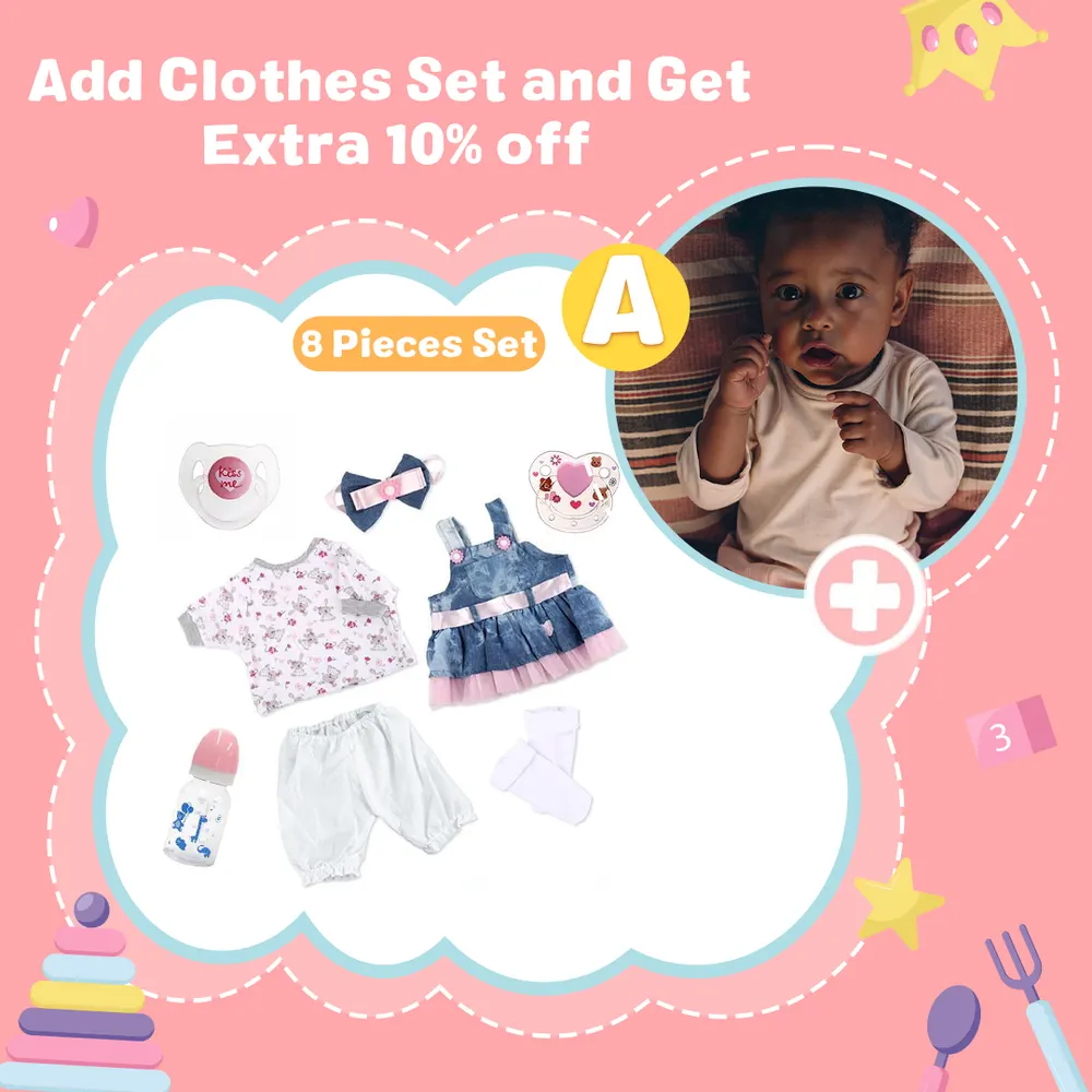 Adorable Black Silicone 20" Truly African American Jamani Reborn Toddler Baby Doll, photograph 6
