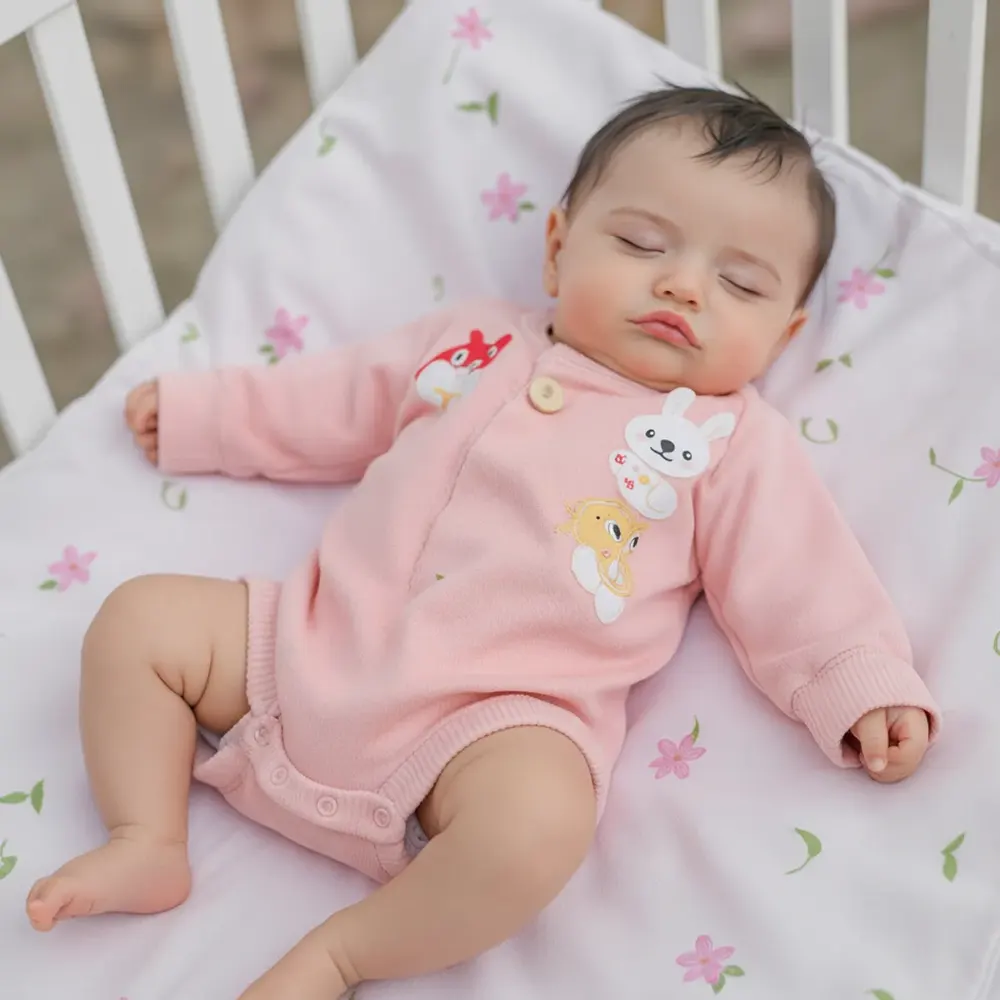 Breathing Reborn Baby Dolls with Cuddly Vinyl Body, photograph 5