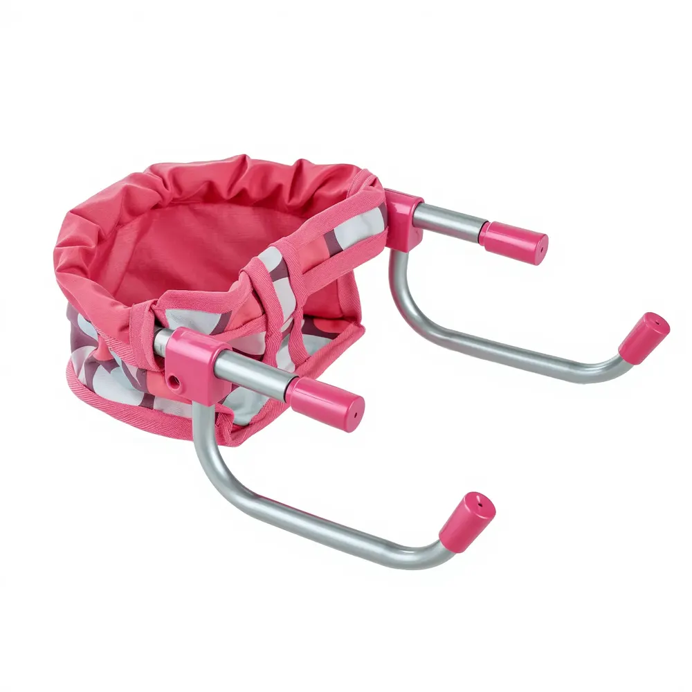 Cute Table-Edge High Chair for Reborn Baby Dolls