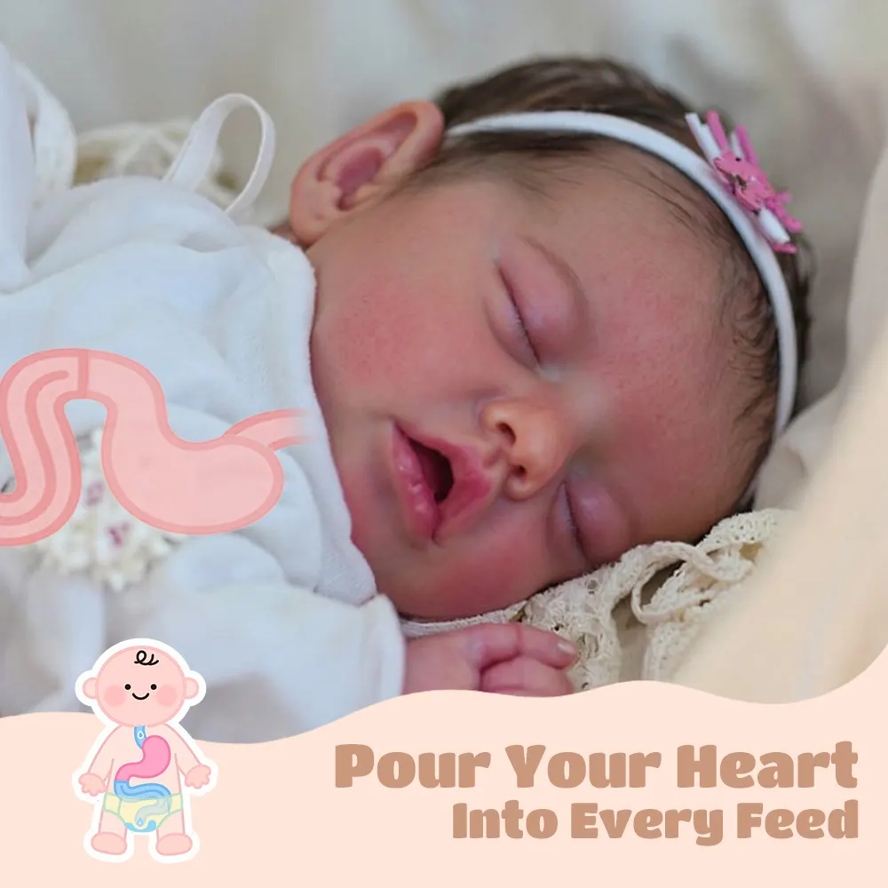 Drink and Wet System 12" & 16" Flexible Silicone Reborn Baby Doll