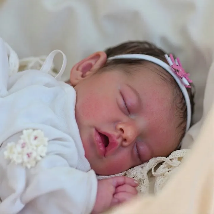 Drink and Wet System 12" & 16" Flexible Silicone Reborn Baby Doll, photograph 2