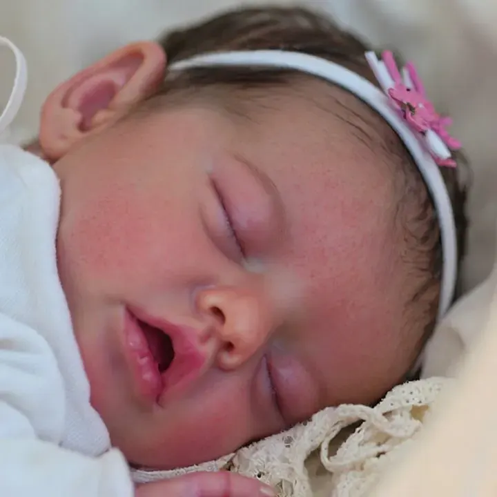 Drink and Wet System 12" & 16" Flexible Silicone Reborn Baby Doll, photograph 4