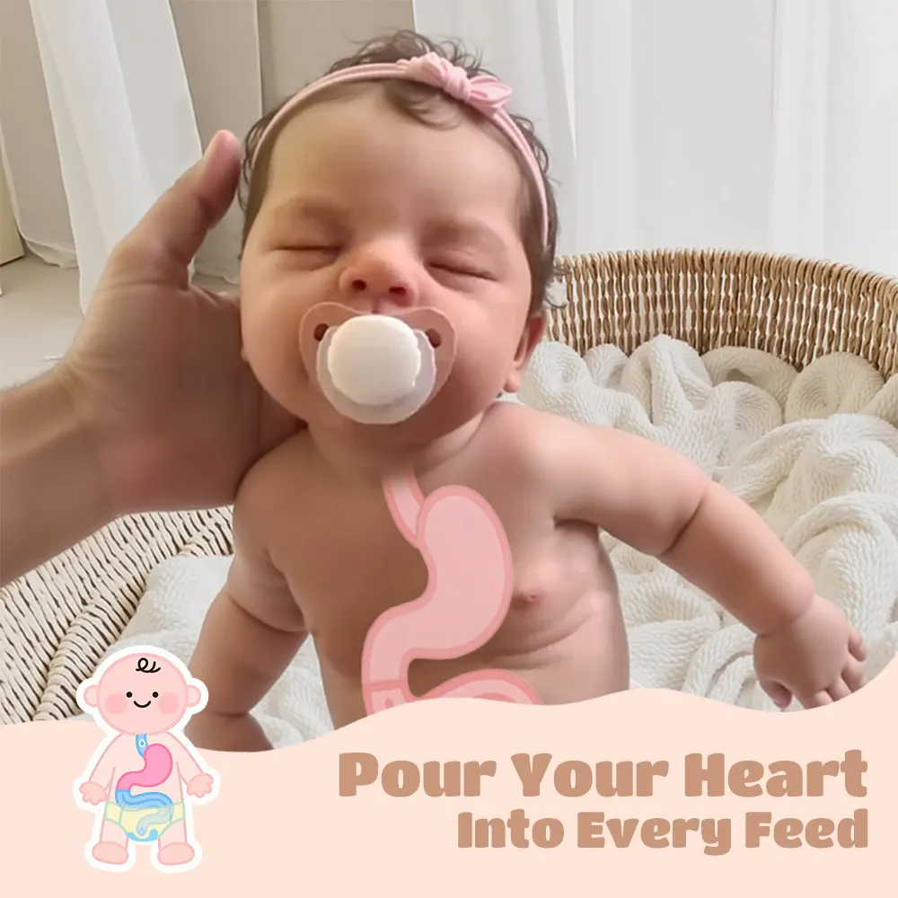 Drink and Wet System 12" & 16" Realistic Silicone Reborn Baby Doll