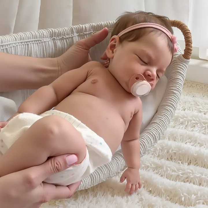 Drink and Wet System 12" & 16" Realistic Silicone Reborn Baby Doll, photograph 4