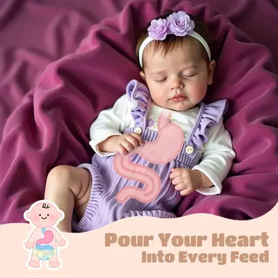 Drink and Wet System 12" & 16" Full Body Silicone Reborn Baby Doll Girl
