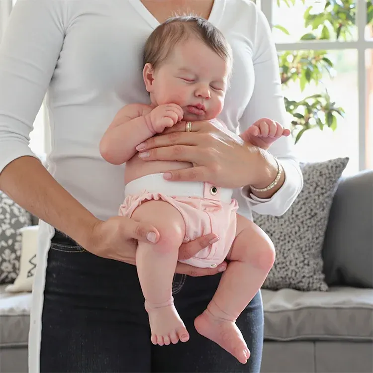 Drink and Wet System 12" and 16" Full Flexible Body Reborn Baby Doll, photograph 2