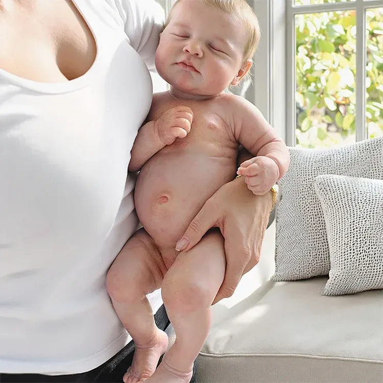 Drink and Wet System 12" and 16" Full Flexible Body Reborn Baby Doll, photograph 5