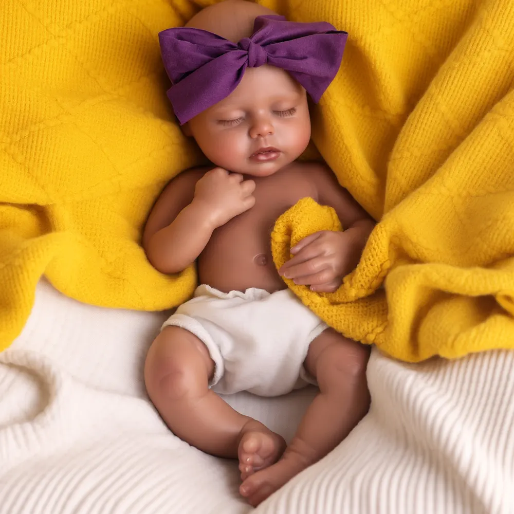 Drink and Wet System Lucy 12"/16" Realistic Silicone Smiling Baby Little Infant Girl, photograph 3