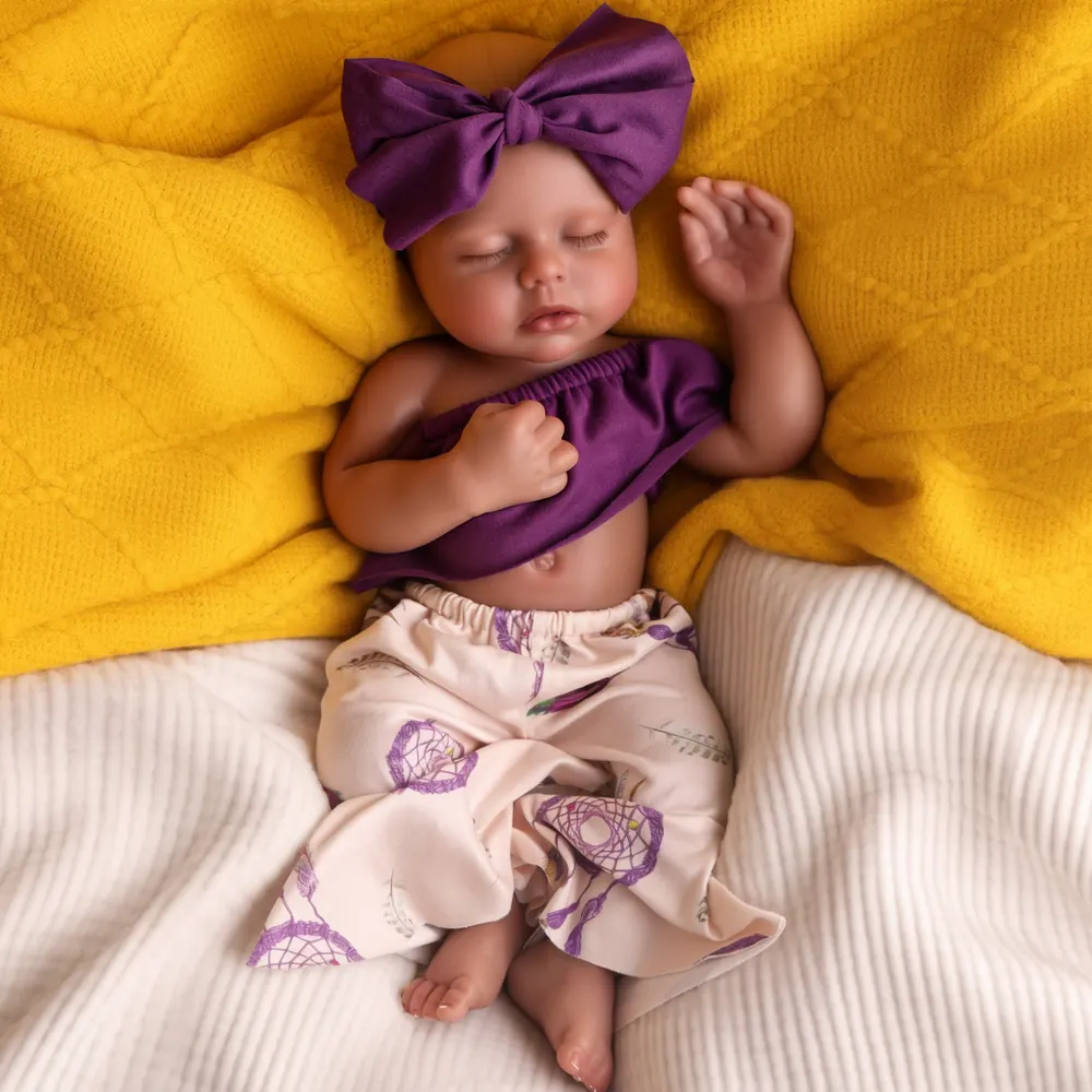 Drink and Wet System Lucy 12"/16" Realistic Silicone Smiling Baby Little Infant Girl, photograph 4