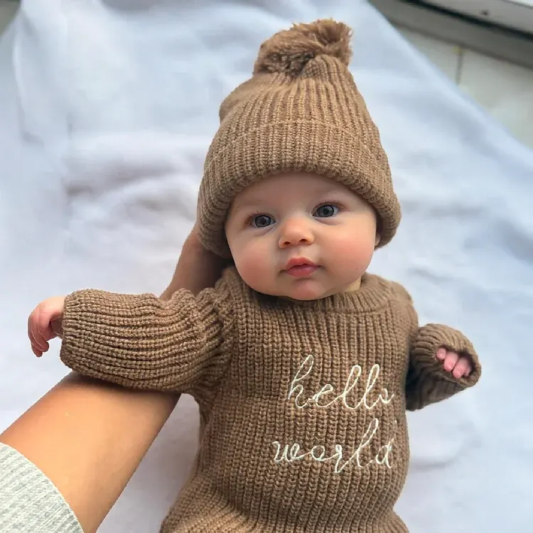 Drink & Wet Silicone Reborn Baby Doll in Newborn Age, 12"/16"/20" Girl for Play, photograph 2