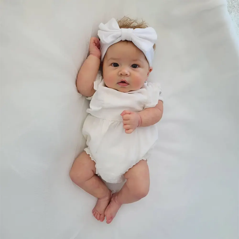 Drink & Wet System 12" & 16" & 20" Full Silicone Baby Doll with Gentle Cuddles, photograph 4