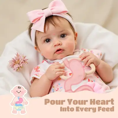 Drink & Wet System 12" & 16" & 20" Reborn Dolls with Flexible and Ultra Soft Touch