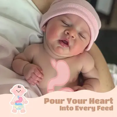Drink & Wet System 12" Newborn Silicone Reborn Baby Doll with Soft Silicone