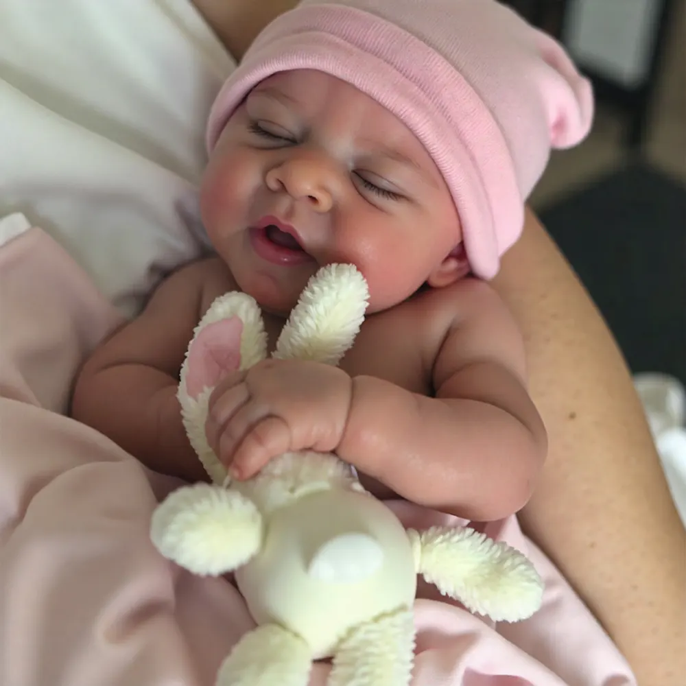 Drink & Wet System 12" Newborn Silicone Reborn Baby Doll with Soft Silicone, photograph 3