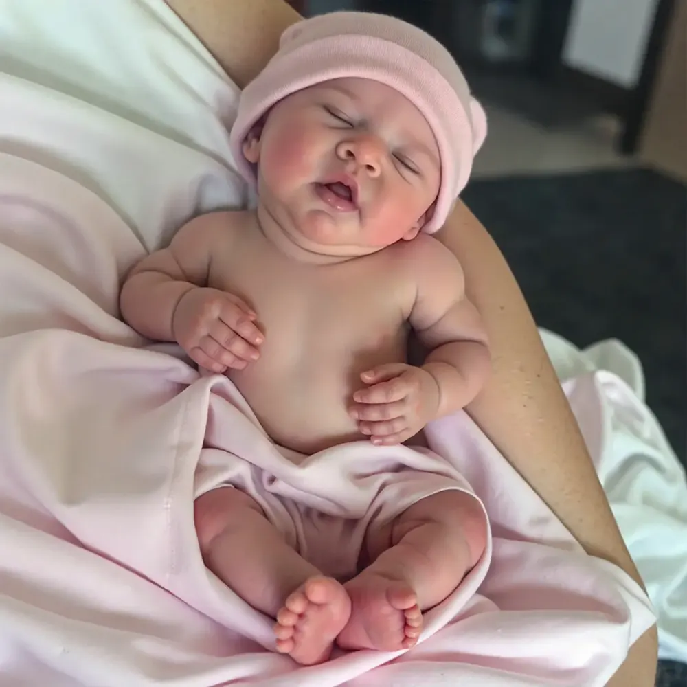 Drink & Wet System 12" Newborn Silicone Reborn Baby Doll with Soft Silicone, photograph 5