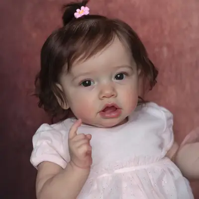 Eyes Blinking Reborn Baby Doll with Bright and Clear Eyes