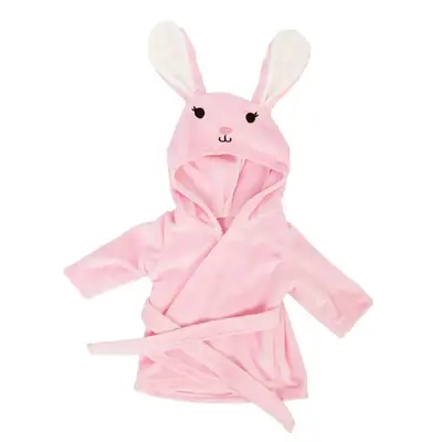 16" Full Body Silicone Baby Pink Rabbit Nightgown Clothes Accessories