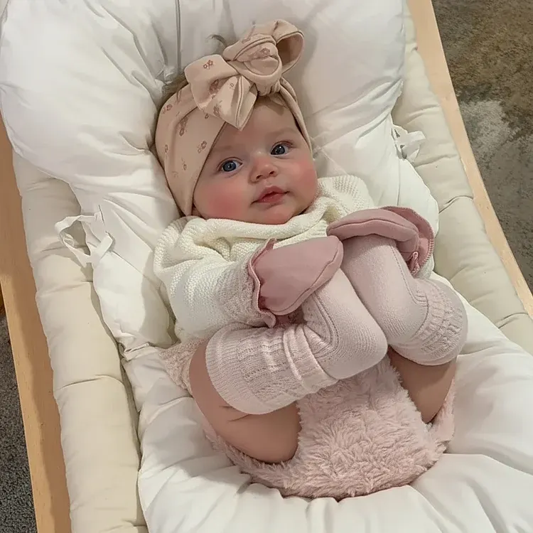 Full Body Silicone Newborn Doll with Drink & Wet, 12"/16"/20" Reborn Baby Girl, photograph 5