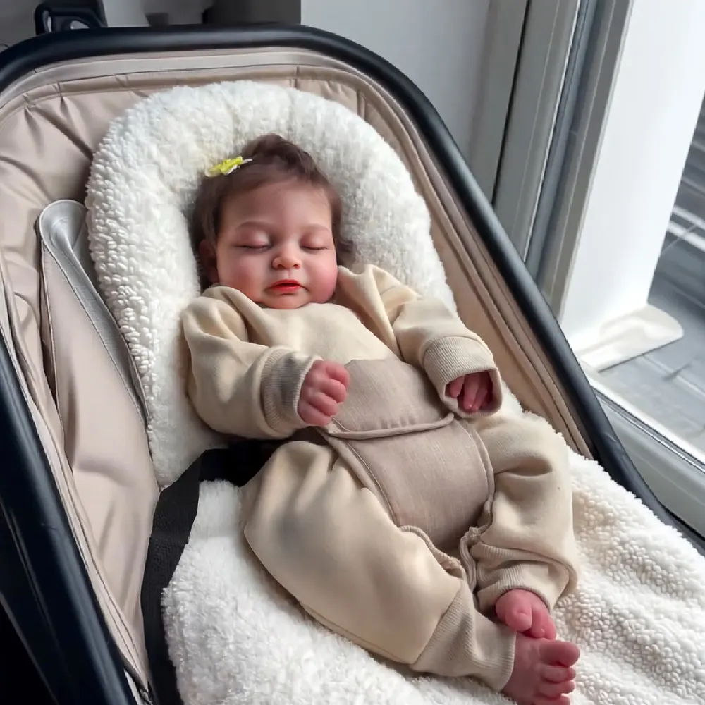 Full Body Silicone Reborn Baby Doll 12"/16"/20" Lifelike Soft Body —Marigold, photograph 3