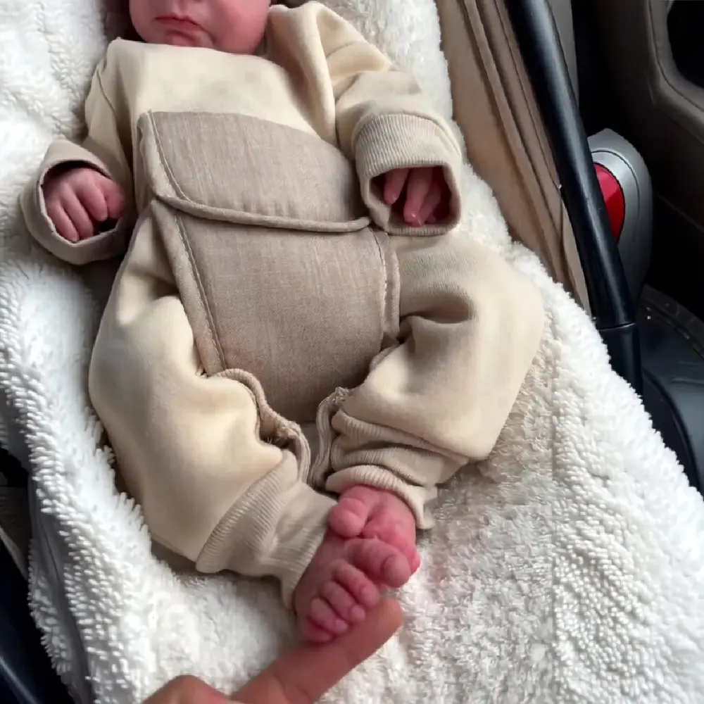 Full Body Silicone Reborn Baby Doll 12"/16"/20" Lifelike Soft Body —Marigold, photograph 5