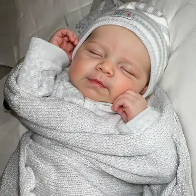 Full Body Silicone Reborn Baby Doll 12"/16" Ultra Realistic Girls & Boys—Octavian