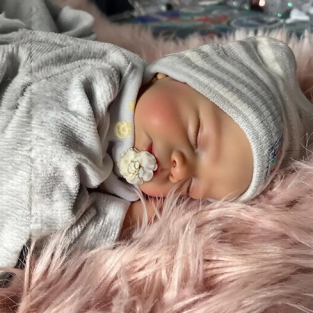 Full Body Silicone Reborn Baby Doll 12"/16" Ultra Realistic Girls & Boys—Octavian, photograph 4