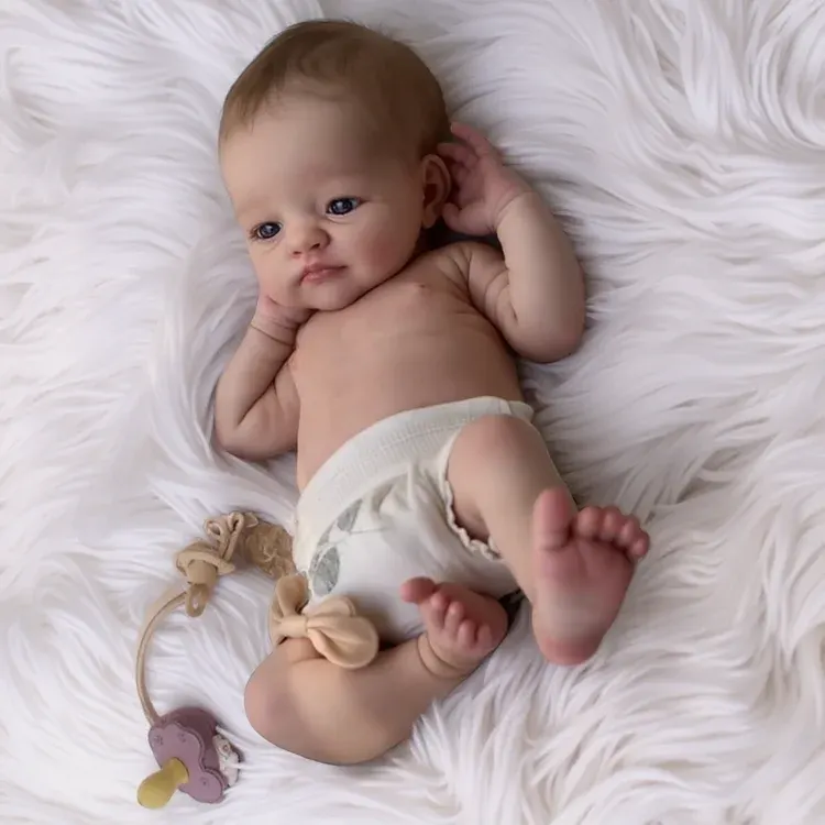 Full Body Silicone Reborn Dolls with Drink & Wet System, 12"/16" Girl, photograph 2