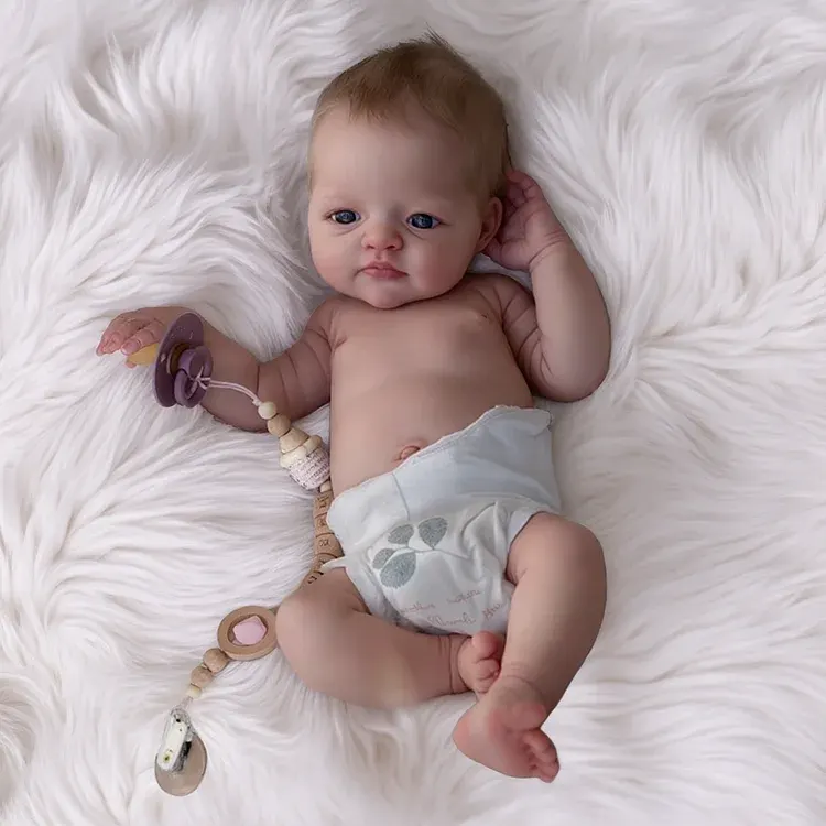 Full Body Silicone Reborn Dolls with Drink & Wet System, 12"/16" Girl, photograph 3