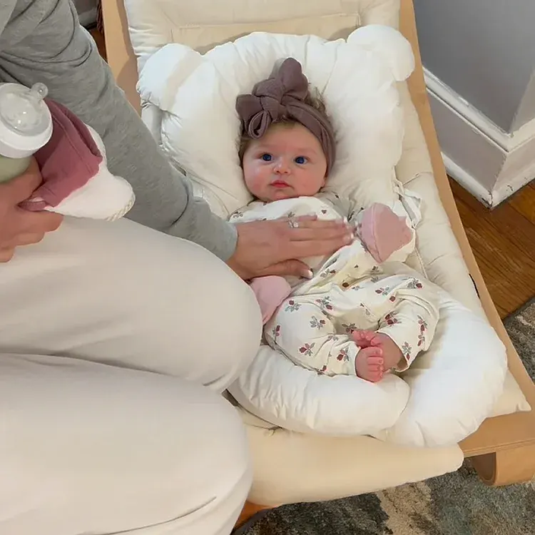 Full Body Silicone Soft Reborn Baby with Weighted Body, 12"/16"/20" Newborn Girl, photograph 4