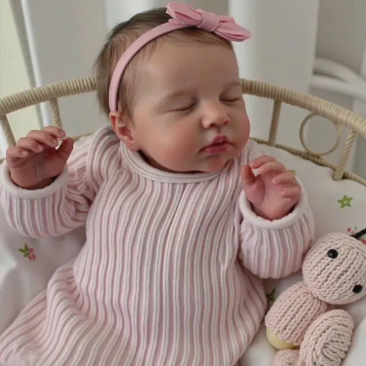 Full Body Silicone with Drink & Wet 12" & 16" Flexible and Soft Reborn Baby Doll, photograph 3
