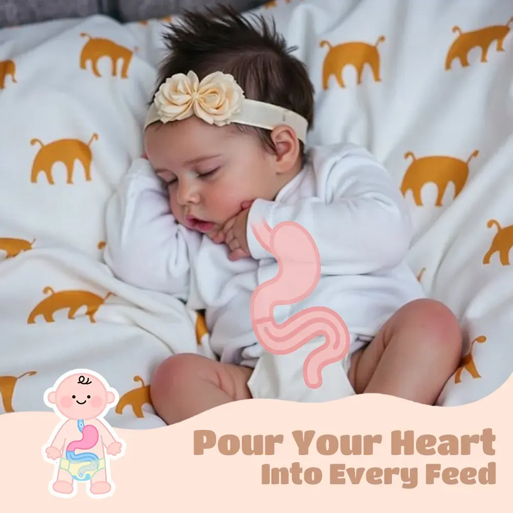 Full Body Silicone with Drink & Wet 12" & 16" Reborn Baby Doll Girl