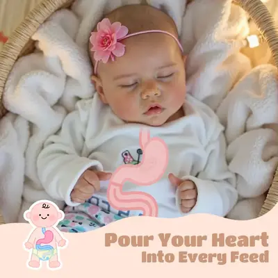 Full Body Silicone with Drink & Wet 12" & 16" Reborn Baby Doll