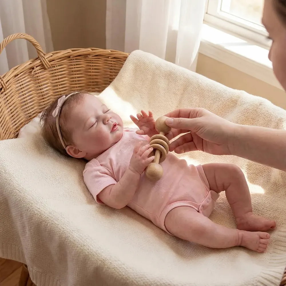Full Silicone Reborn Baby with Real Looking, 12"/16" Newborns with Smooth Skin, photograph 4