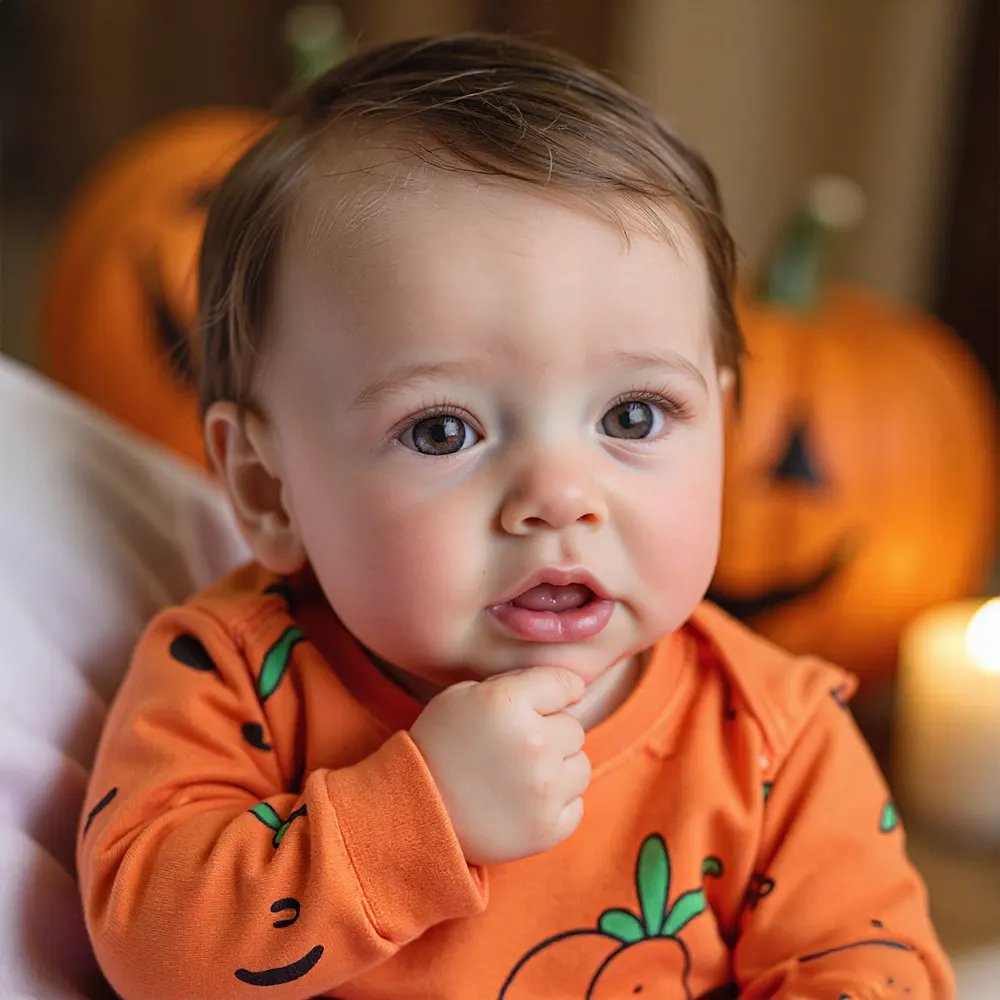 Reborn Baby Dolls Special for Halloween with Heartbeat and Breath in Natural Rhythm, photograph 3