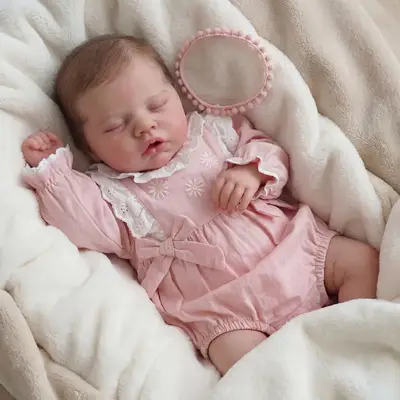 Handmade Full Body Silicone Baby Doll Rory 6–16" Flexible Newborn Girl 3+ Years