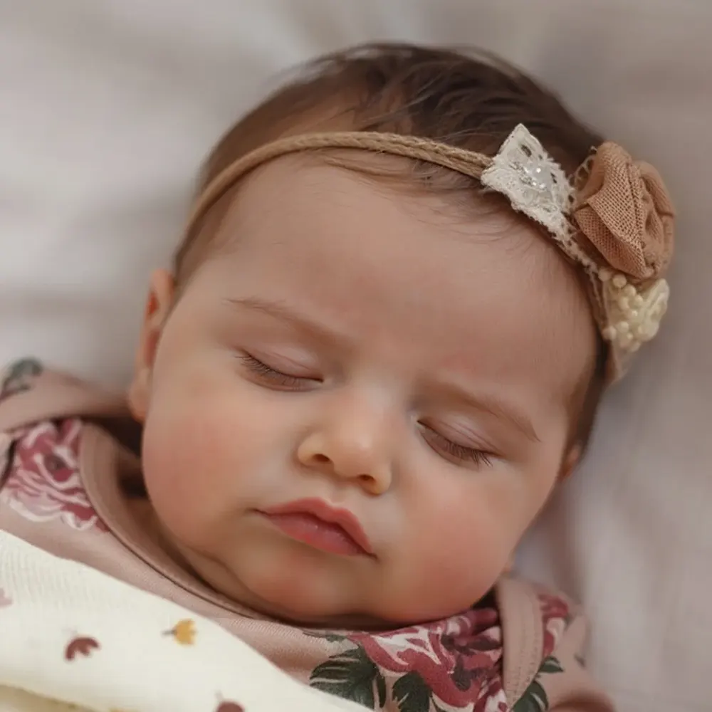 Heartbeat Dolls Handmade Reborn Dolls 20" Cute Reborn Newborn Baby Girls Doll, photograph 5