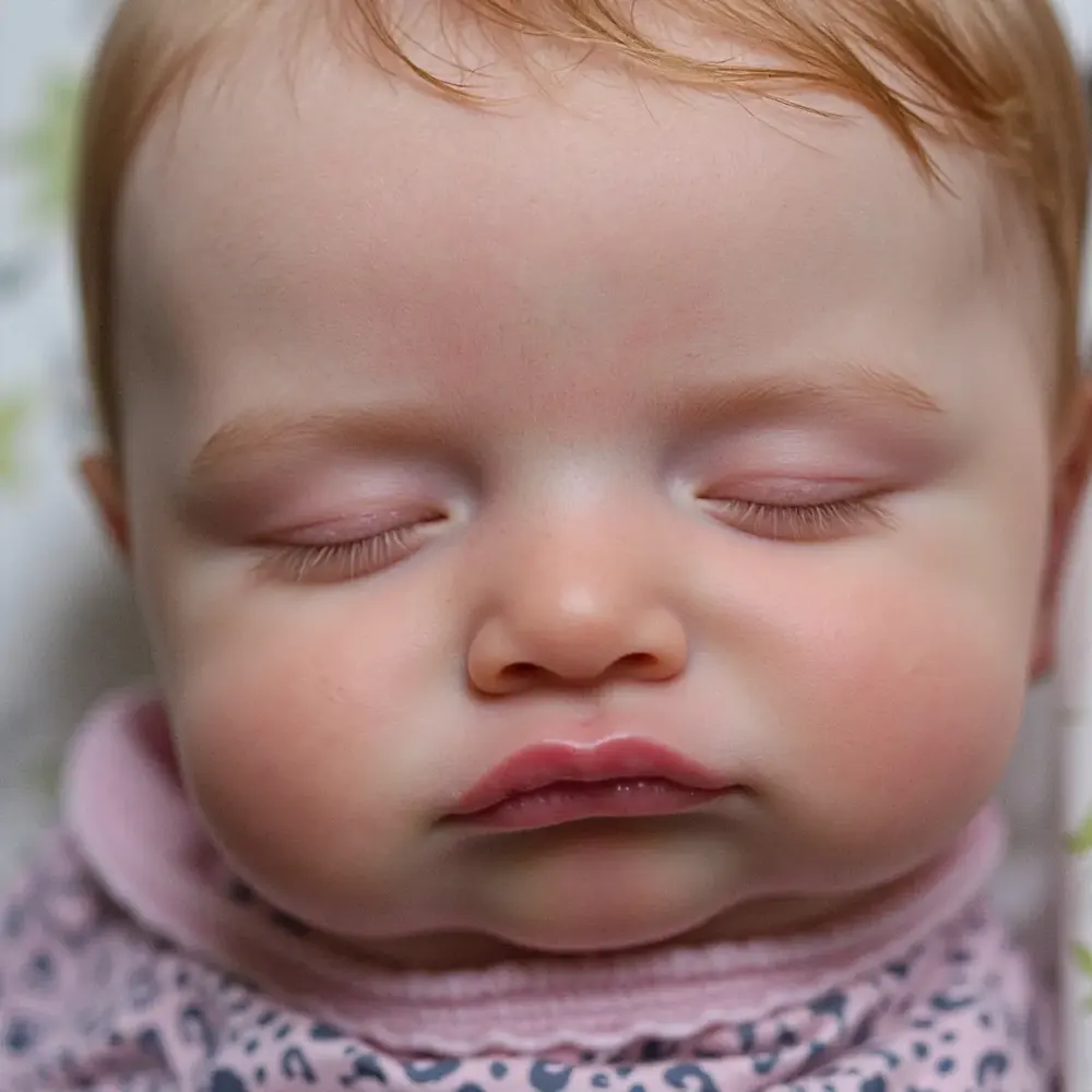 Heartbeat & Breath 20" Reborn Baby Girl Doll with Adorable Pouting Mouth, photograph 3