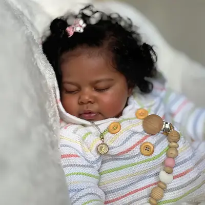 Heartbeat & Breath 20" Reborn Baby Girl Doll with Plump Little Cheeks