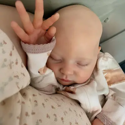 Heartbeat & Breath 20" Sleeping Reborn Baby Doll