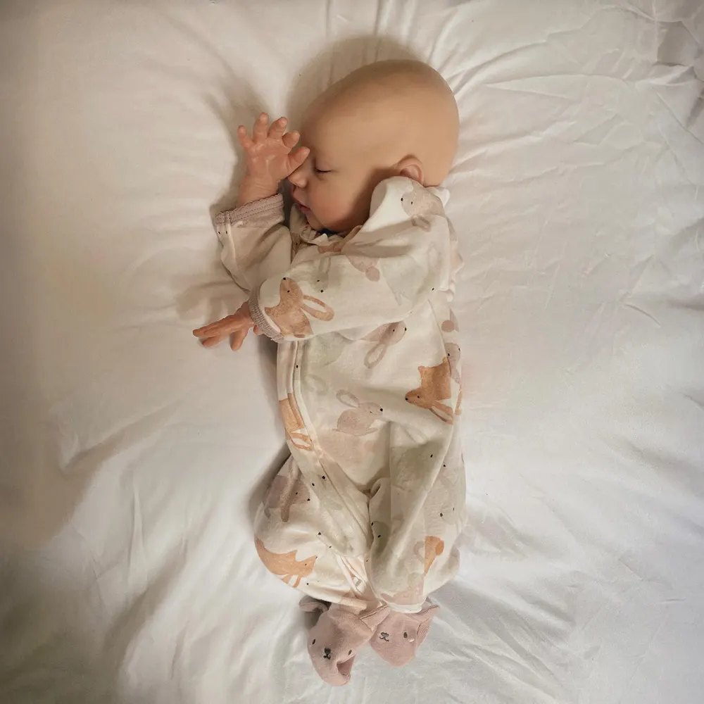 Heartbeat & Breath 20" Sleeping Reborn Baby Doll, photograph 2