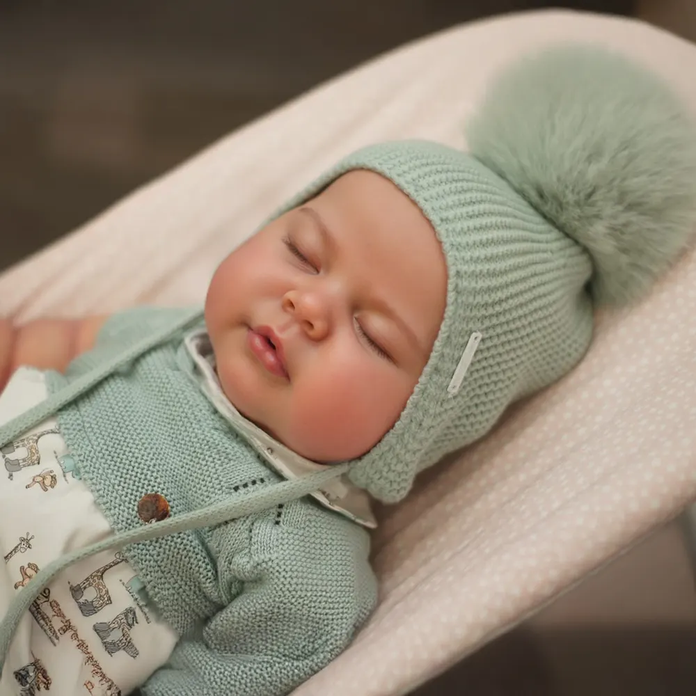 Heartbeat & Breath 20" Reborn Baby Doll Toddler Girl Doll with Gentle Heartbeat, photograph 3