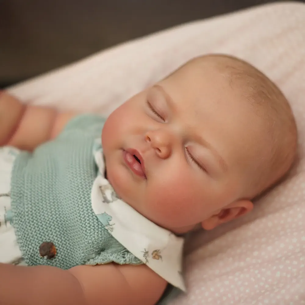 Heartbeat & Breath 20" Reborn Baby Doll Toddler Girl Doll with Gentle Heartbeat, photograph 4