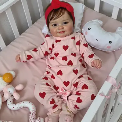 Heartbeat & Coos 20" Realistic Reborn Toddlers Doll Girl Tomayu Handmade Huggable