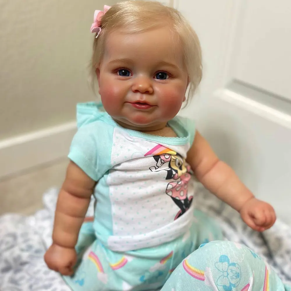 Heartbeat Coos 20" Reborn Twins Baby Doll with Lifelike Breathing Rhythm, photograph 5