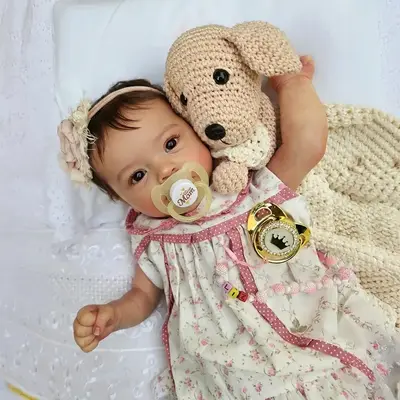 Heartbeat Coos & Breath 18" Reborn Baby Girl Doll with Baby Sound