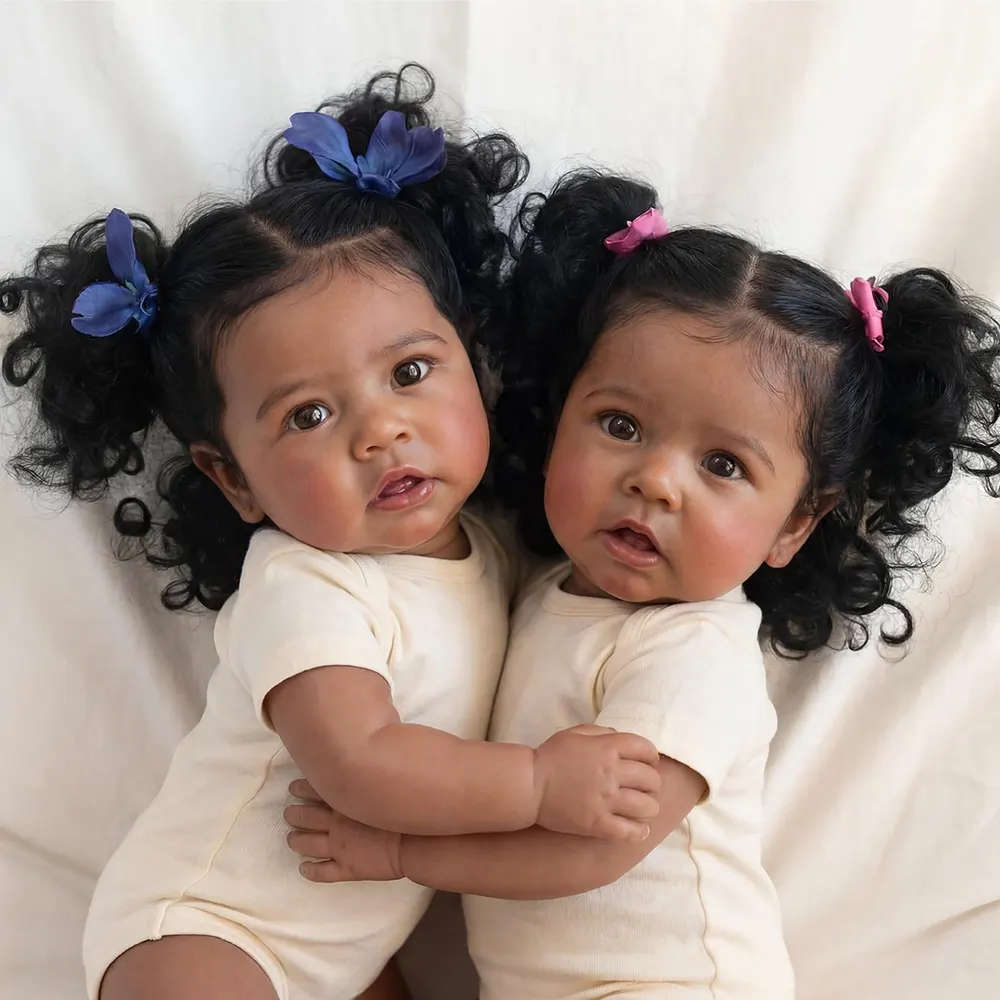 Heartbeat Coos & Breath 20" Reborn Baby Doll with African American Skin Tone, photograph 2