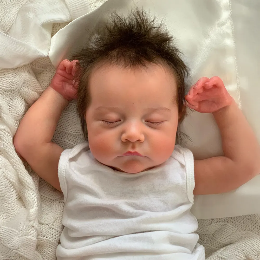 Heartbeat Coos & Breath Reborn Baby Boy Doll with Heartbeat and Caring Sounds
