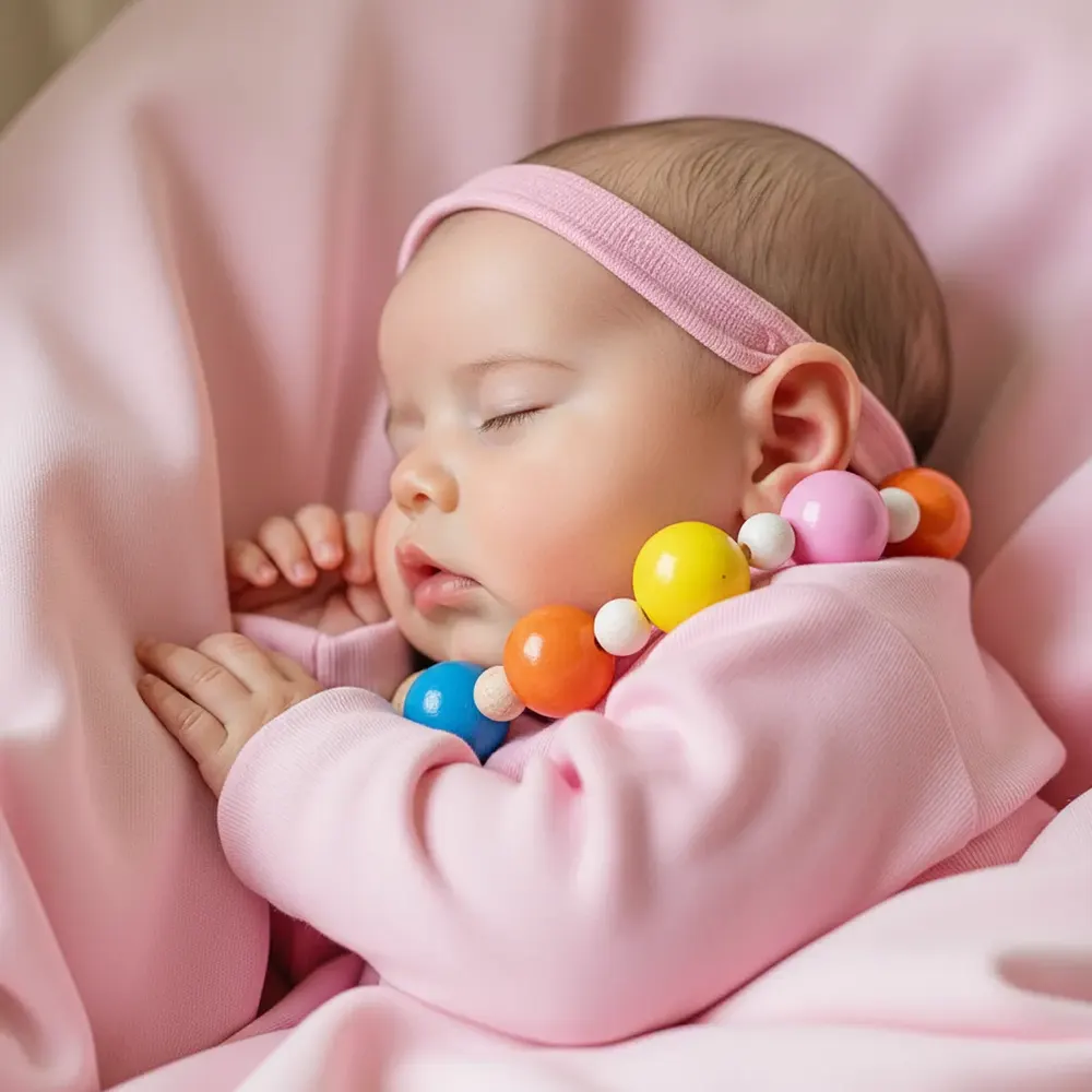 Heartbeat Coos & Breath Sleeping Reborn Baby Girl with Rosy Cheek, photograph 2