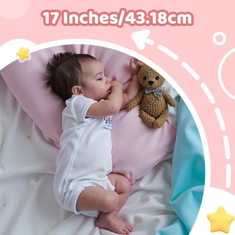 Eyes Blinking 17" Real Lifelike Sleeping Silicone Reborn Newborn Baby Doll Girl, photograph 3